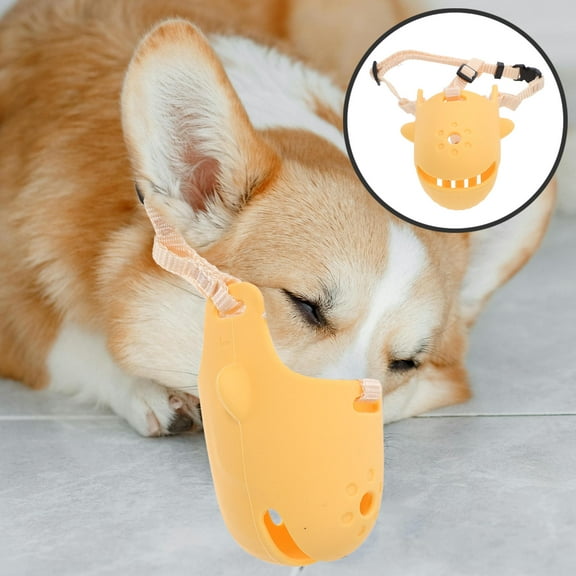 Masteelf Pet Mouth Cover Dog Muzzle For Small Dogs No Biting And Barking Muzzle Mouth Cover Breathable Safe Pet Muzzle For Small Large Dogs