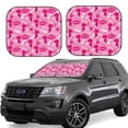 thumbnail image 1 of Vsdgher Poodle Dog Print Car Windshield Sun Shade, Reflective Sunshade Window Sunshade Sun Visor Protector Fit for Cars,Trucks,SUVs-Small, 1 of 6