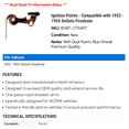thumbnail image 2 of Ignition Points - Compatible with 1952 - 1955 DeSoto Firedome 1953 1954, 2 of 2