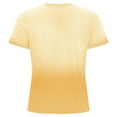 thumbnail image 3 of Women's Sportiqe Gold Los Angeles Lakers Arcadia Sun-Dipped T-Shirt, 3 of 3