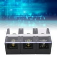 thumbnail image 1 of Bloque De Terminales De Cable, Tira De Terminales De Cable Fijo Carcasa De PC Alta Corriente 200A 600V Cableado Fácil Filas Dobles Con Cubierta Para Iluminación, 1 of 7