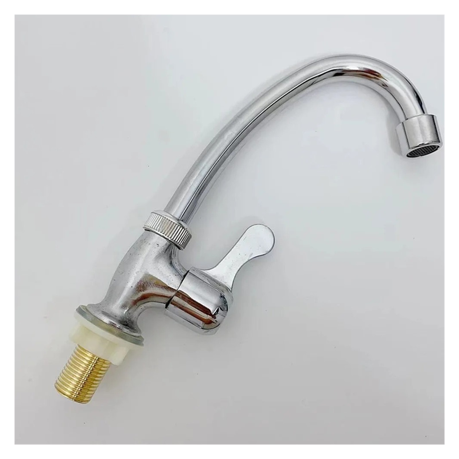 Kitchen Faucet Water Purifier Single Lever Hole Single Cold Tap Plastic Steel Sink Faucet ,Tankless Design