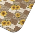 thumbnail image 3 of Sunflower Kitchen Dish Drying Pad, 18x24 Inch Microfiber Rack Mat, Foldable and Absorbent Floral Surface for Counter or Table, 3 of 5