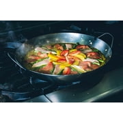 Matfer Bourgeat Carbon Steel Paella Pan, 15 3/4