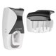 thumbnail image 1 of Dispensador de Pasta de Dientes, Soporte de Pared Para Cepillos de Dientes, Exrimidor Auticó para Baña familiar, Gran Capacidad, Fácil Instalácola, Antipolvo, Bomba de, 1 of 7