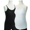 Maternity Longer-Length Shelf-Bra Camisoles, 2-Pack