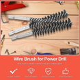 thumbnail image 3 of Compatible avec 10pcs Brosse d'Alésage en Acier Inoxydable dans Différentes Tailles 1/4inch Tige Hexagonale, 3 of 5