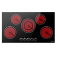 thumbnail image 1 of Estufa eléctrica GASLAND CH90BS de 36 pulgadas, 8200 W, 5 quemadores, 1 of 7