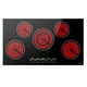 thumbnail image 1 of Estufa eléctrica GASLAND CH90BS de 36 pulgadas, 8200 W, 5 quemadores, 1 of 7