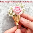 thumbnail image 4 of Guardurnaity Pinzas para ramos de novia, alfileres únicos de aleación para arreglos florales DIY, elegantes alfileres para ramos de flores. Ropa, zapatos y accesorios Miscelánea oro, 4 of 6