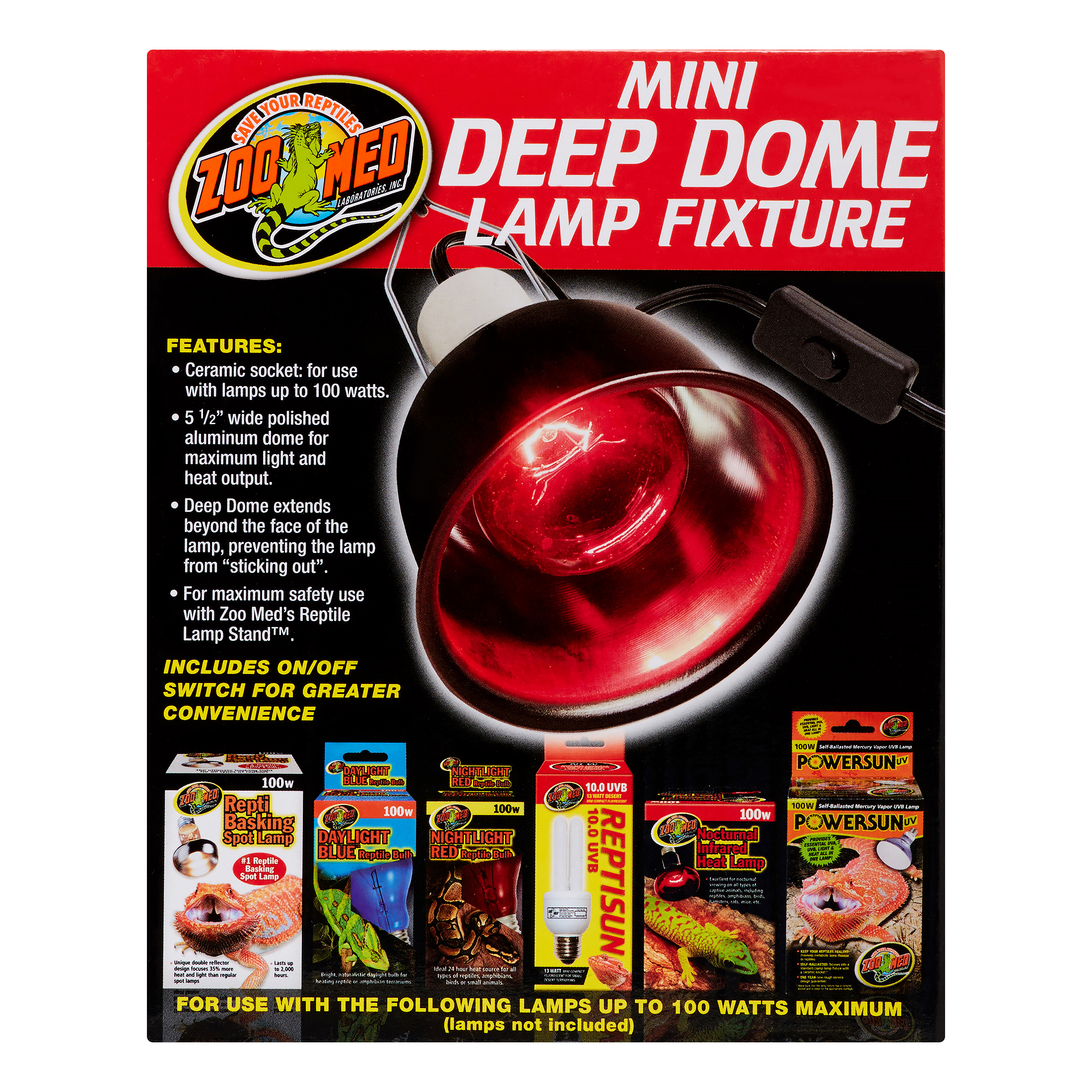 Zoo Med Deep Dome Lamp - image 5 of 5