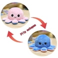 thumbnail image 1 of Muñeco de pulpo de peluche con tapa de doble cara para regalo para niños, 1 of 2