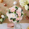 thumbnail image 4 of Artificial Silk Rose Ball – Romantic Wedding Centerpiece & Home Table Decoration, Realistic Simulation Flower Arrangement, 4 of 5
