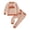Bsets142-Coffee, variant on UAYOTSE Baby Boys Halloween Pumpkin Embroidery Outfit Waffle Knit Top Jogger Pants Fall Festival Wear Size 6-12 Months