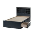 thumbnail image 3 of South Shore Aviron, Twin,Coastal Bed and Headboard Set, Blueberry, 3 of 14