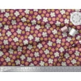 thumbnail image 3 of Soimoi Rayon Fabric Blossom Floral Print Fabric by Yard 42 Inch Wide, 3 of 3