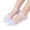 Light Blue, variant on 10 Pairs Womens Socks Ballerina Solid Lace Splice Short Stockings Splice Unisex Fuzzy Socks,Grey,One Size