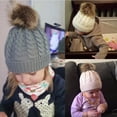 thumbnail image 2 of Bonnet en Laine Tricoté Chaud pour Femmes, Cache-Oreilles, 2 of 8
