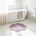 thumbnail image 6 of PYURTEP Four-Leaf Clover Bathroom Rugs, Non-Slip Quick Drainage Bath Mat with Hollow Design, Cute Decorative Floor Mat for Bathroom, Entryway, 6 of 6