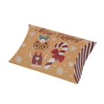 thumbnail image 1 of Cajas de dulces de almohada de Navidad, decoración navideña para el hogar, caja de regalo de Navidad para niños, bolsas de embalaje de Año Nuevo de Papá Noel, 12/24 piezas, 2024, 1 of 4