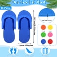 thumbnail image 2 of Pantuflas de pedicura Janmercy, desechables, 90 pares, 2 of 7