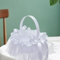 thumbnail image 4 of Cesta de Flores de Boda Almacenamiento de Dulces Símbolo Dulce Decoración , Bowknot Opción 6 BLESIY Cesta floral de boda, 4 of 8