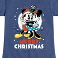 thumbnail image 3 of Disney - Merry Christmas - Toddler & Youth Girls Short Sleeve Graphic T-Shirt, 3 of 5