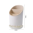 thumbnail image 3 of Rbaofujie Storage Cabinet Cutlery Chopsticks Cage Light Chopstick Tube Kitchen Drainable Knife fork Spoon Tableware Storage Box Chopsticks Storage Rack Storage Rack, 3 of 8
