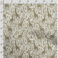 thumbnail image 3 of Soimoi Animals Printed, Poly Canvas Fabric, Decor Sewing Fabric by The Yard 56 Inch Wide,Decorative Fabric for Curtains Tote Bags, Olive Green, 3 of 5