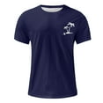 thumbnail image 4 of Birdeem Chemises pour Hommes T-Shirt à Manches Courtes Col Rond Imprimé Mode Décontractée Manches Courtes, 4 of 12