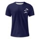 thumbnail image 5 of Camisas de Manga Larga para Hombres Casual Impreso Cuello Girado Abajo, Lado Dividido Botón Abajo Blusa para Al Aire Libre, Diario Y Primavera Verano, 5 of 5
