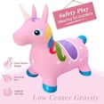 thumbnail image 4 of TAETOE Inflatable Bouncy Animals Hopper and Unicorn for Toddlers, Ride on Jumping Bounce Toys, Birthday Gift for 18 Months 2 3 4 5 Year Old, 4 of 5
