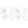 thumbnail image 4 of Set of 2 Wall Holders Transparent Hook Self-adhesive Hooks, 4 of 8