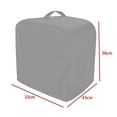 sailesiti Ice Maker Cover, Ice Machine Cover for Portable Countertop