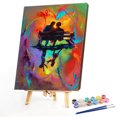thumbnail image 2 of Kit de pintura por números DIY amantes mano aceite arte imagen artesanía hogar pared decoración Hugtrwg Para estrenar, 2 of 9