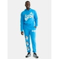 thumbnail image 2 of Bluey Men's Happy Graphic Print Jogger Pants, Sizes S-3XL, 2 of 5