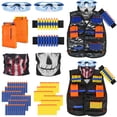 thumbnail image 1 of Kit de chaleco táctico KKONES para pistolas Nerf con accesorios para niños, 1 of 7