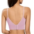 thumbnail image 3 of Vrorvz Womens Wireless Bra No Underwire Adjustable Straps Bras Breathable Comfortable Bralette Push up Bralettes, 3 of 5