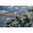 thumbnail image 2 of Collins, Ann 24x17 White Modern Wood Framed Museum Art Print Titled - Arizona-Grand Canyon National Park-View from Yaki Point at sunrise, 2 of 4