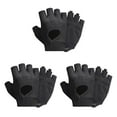 thumbnail image 1 of Wweixi 1 Pair Sports Gloves Portable Outdoor Cycling Breathable Shock Absorption Mitts Elastic Nonslip Riding Protection Mittens Black S 3PCS, 1 of 6