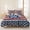 Red Blue, variant on 3 Pieces Queen Quilt Set,Summer Flamingos Tropical Leaf Soft Bedding Sets with 1 Quilt & 2 Pillow Shams,Pink Flower Pineapple Summer Bedspread Lightweight Coverlet Comforter for All Season