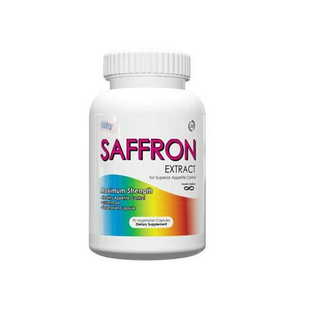 Safran extrait Appétit qui fonctionne, 88.5mg, 90 Veggie Capsules, (safran Extrait Satiereal), 1 comprimé par portion