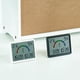 thumbnail image 5 of Naiovety Reloj despertador para refrigerador, pantalla LCD grande, amplio rango de medición, fácil de operar, portátil Decoración del hogar blanco 9905, 5 of 6