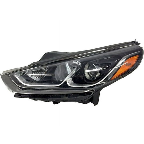 Left Driver Side Headlight Assembly - Compatible with 2018 - 2019 Hyundai Sonata