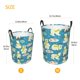 thumbnail image 3 of Balery Cute Polar Bear Fishing Cesta de ropa redonda con asas, impermeable, independiente, para ropa, juguetes, dormitorio y familia-Medium, 3 of 6