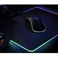 thumbnail image 3 of Giizhmy RGB LED Gaming Mouse Pad with Lighting, Black, 1 Count, 3 of 6