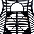 thumbnail image 3 of vidaXL Chaises de Salle à Manger 2 Pcs Noir Rotin Naturel, 3 of 5