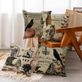 thumbnail image 2 of Set of 4 Linen Throw Pillow Covers 18x18 Inch Vintage Halloween Home Decor Pillow Covers Sofa Square Cushion Cover, 2 of 3