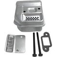 thumbnail image 3 of Exhaust Muffler with Bolt Gasket Replacement for MS170 MS180 017 018 Chainsaw 1130 140 0600, 3 of 7