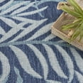 thumbnail image 2 of Nourison Garden Oasis Indoor/Outdoor Navy 4' x 6' Area Rug (4x6), 2 of 10
